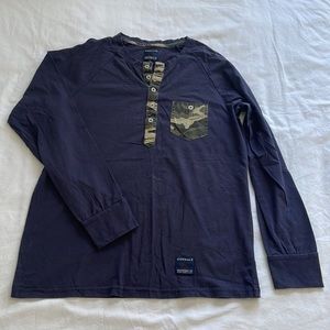 Goodale camo detail shirt